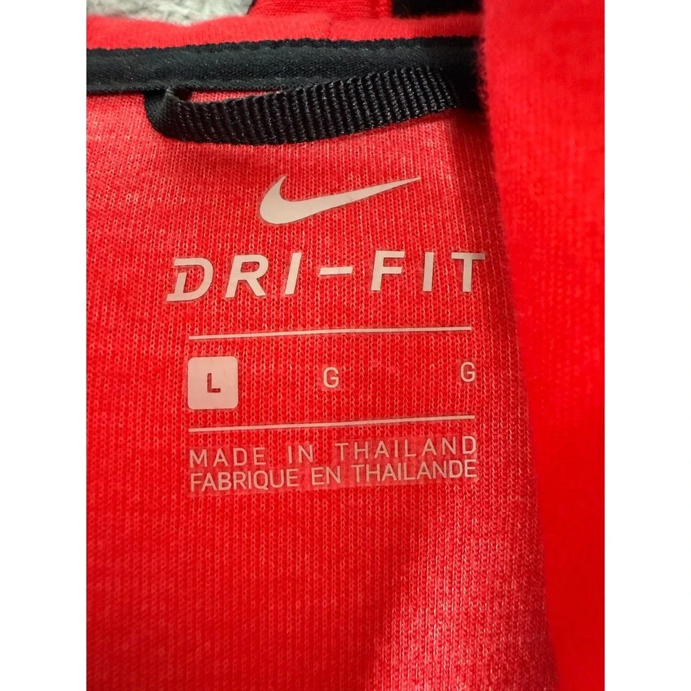 Rutgers Football Nike Dri-Fit Showtime Hoodie Jacket Red Womens Large 930725-657